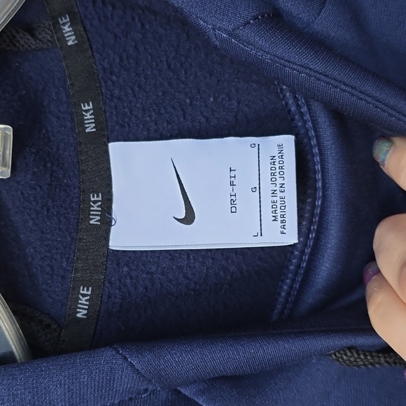 Nike therma pullover navy unruly splats hoodie Large Dri Fit Ohio 2022 - Picture 7 of 10